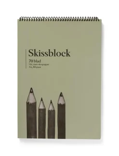 Skissblock A3 80g 70 blad