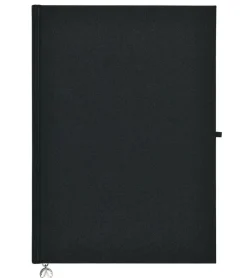 Skissbok A4 inbunden svart
