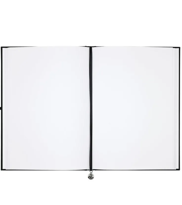 Skissbok A4 inbunden svart