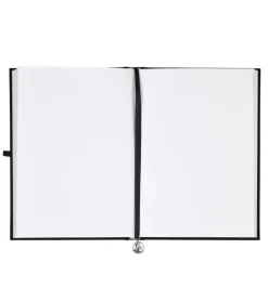 Skissbok A5 inbunden svart