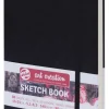 Skissbok 13x21cm Art Creation svart
