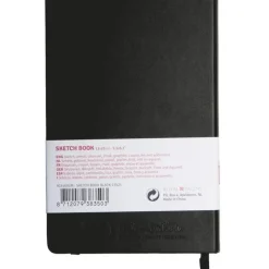 Skissbok 13x21cm Art Creation svart