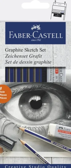 Skisset grafit 6 delar