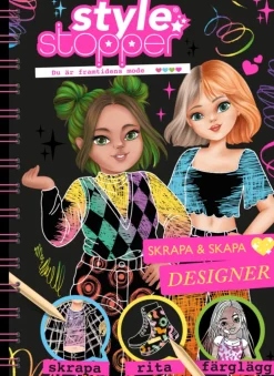 Skrapa & skapa - Designer : Du är framtidens mode
