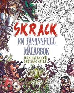 Skräck - En fasansfull målarbok