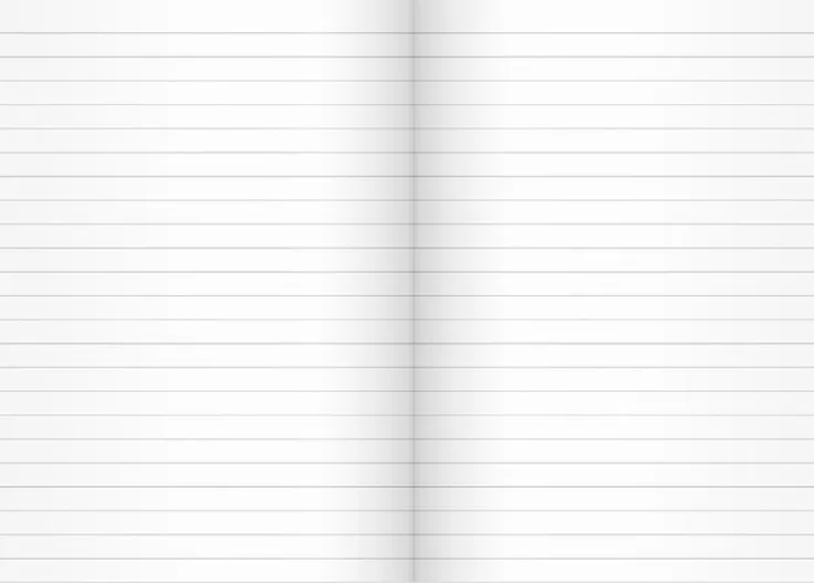 Skrivhäfte A5 linjerad Elin ruta mint