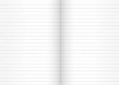 Skrivhäfte A5 linjerad Elin blomma rosa