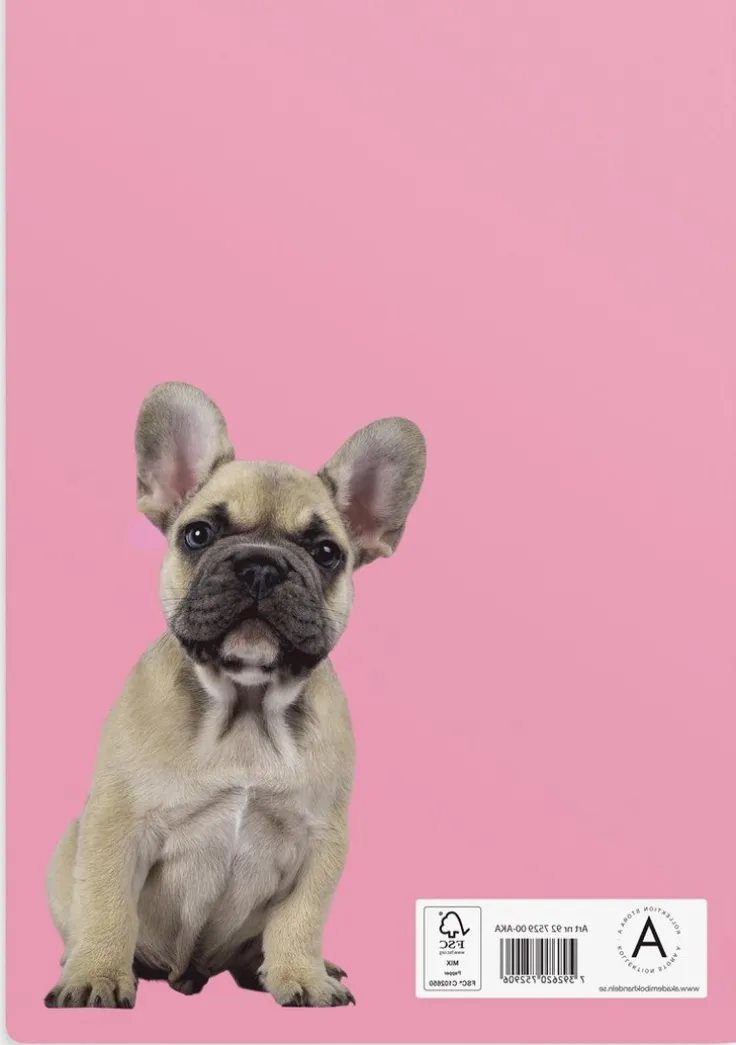 Skrivhäfte A4 linjerad Katt/Hund