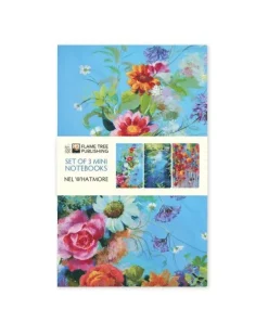 Skrivhäfte A6 linjerad 3-pack Nel Whatmore