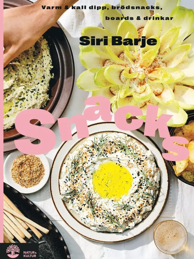 Snacks : Varm och kall dipp, brödsnacks, boards & drinkar