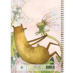 Spiralblock A5 : Maria Nilsson Thore - Dim maskros