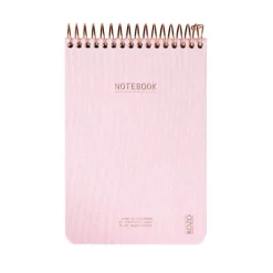 Spiralblock A6 linjerad rosa