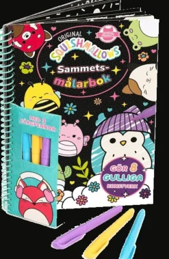 Squishmallows : Sammetsmålarbok