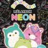 Squishmallows. Målarbok neon