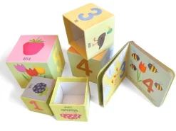 Stapelklossar & bok - Naturen