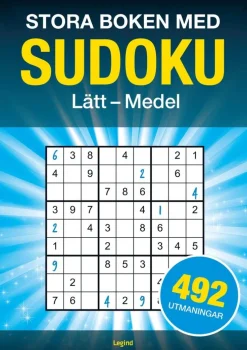 Stora boken med Sudoku : 492 sudokun, lätt till medel