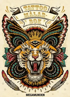 Tattoo : målarbok