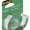 Tejp Scotch Magic med hållare 7,5m x 19mm transparent