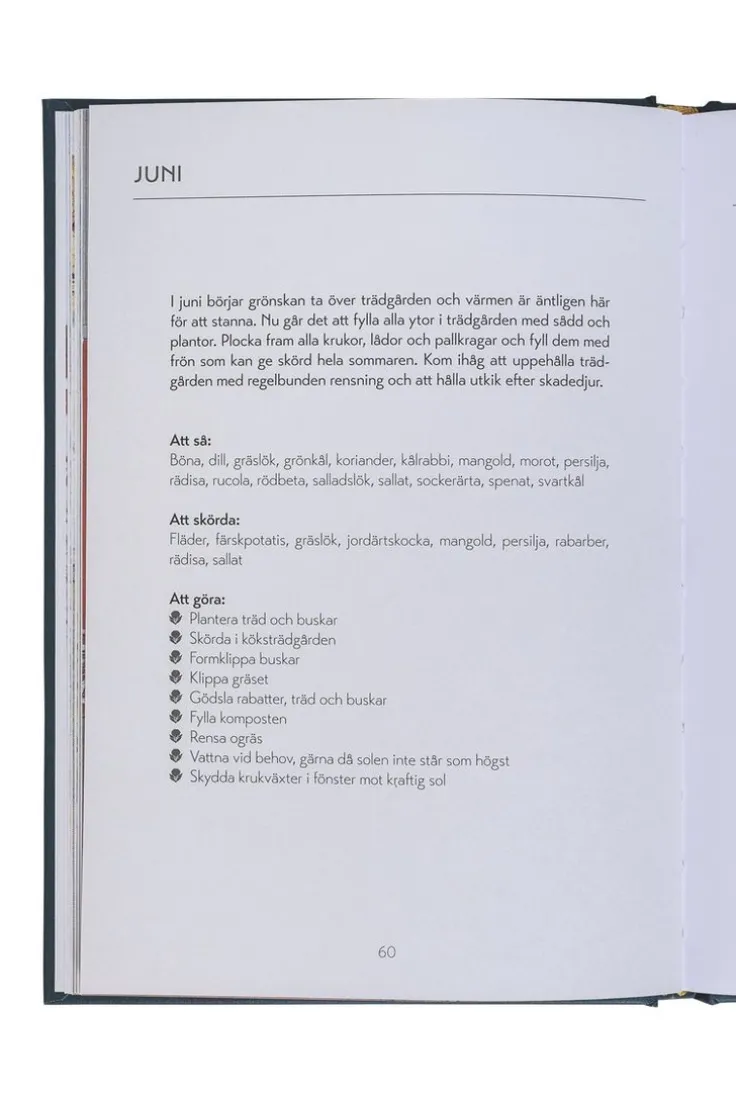 Trädgårdskalender - Carl och Karin Larsson