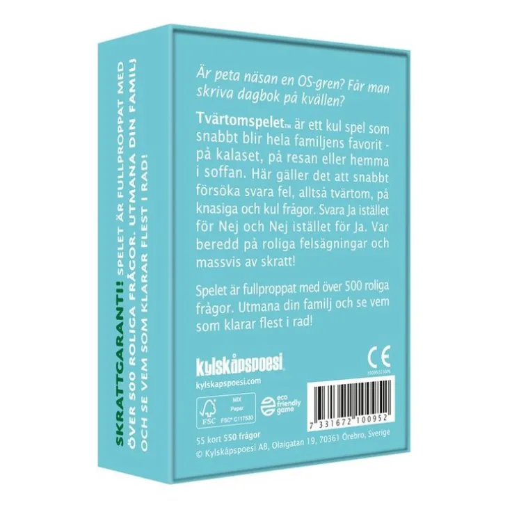 Tvärtomspelet - Familj Pocket