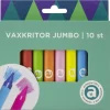 Vaxkritor Jumbo 10 färger