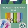 Vaxkritor Jumbo 16 färger