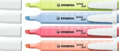 Överstrykningspenna Stabilo Swing Cool pastell 4 färger