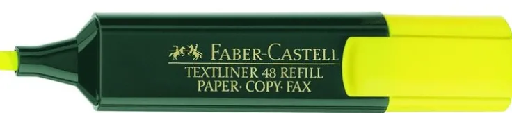 Överstrykningspenna Textliner 48 gul