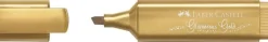 Överstrykningspenna Textliner 46 Metallic guld