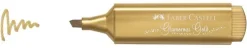 Överstrykningspenna Textliner 46 Metallic guld