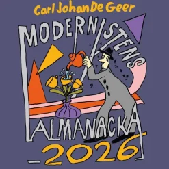 Väggkalender 2026 Carl Johan De Geer : Modernistens almanacka