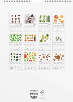 Väggkalender 2025 Gröna tips