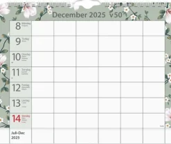 Väggkalender 2025-2026 Hemkalendern