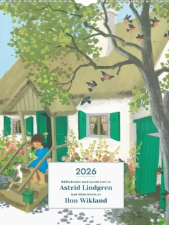 Väggkalender 2026 Ilon Wikland