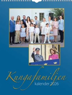 Väggkalender 2026 Kungafamiljen