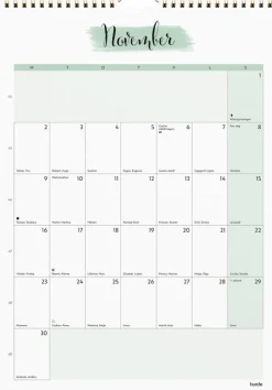 Väggkalender 2026 Life Organizer