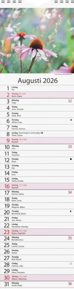 Väggkalender 2026 Lilla Hemkalendern