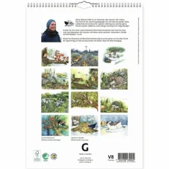 Väggkalender 2026 Maria Fidler