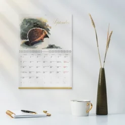 Väggkalender 2026 Naturalmanacka