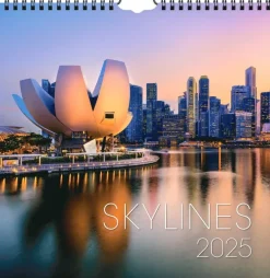 Väggkalender 2025 Skylines