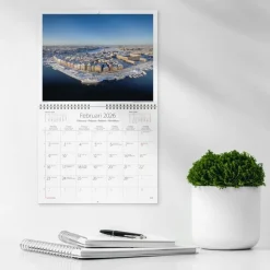 Väggkalender 2026 Stockholm