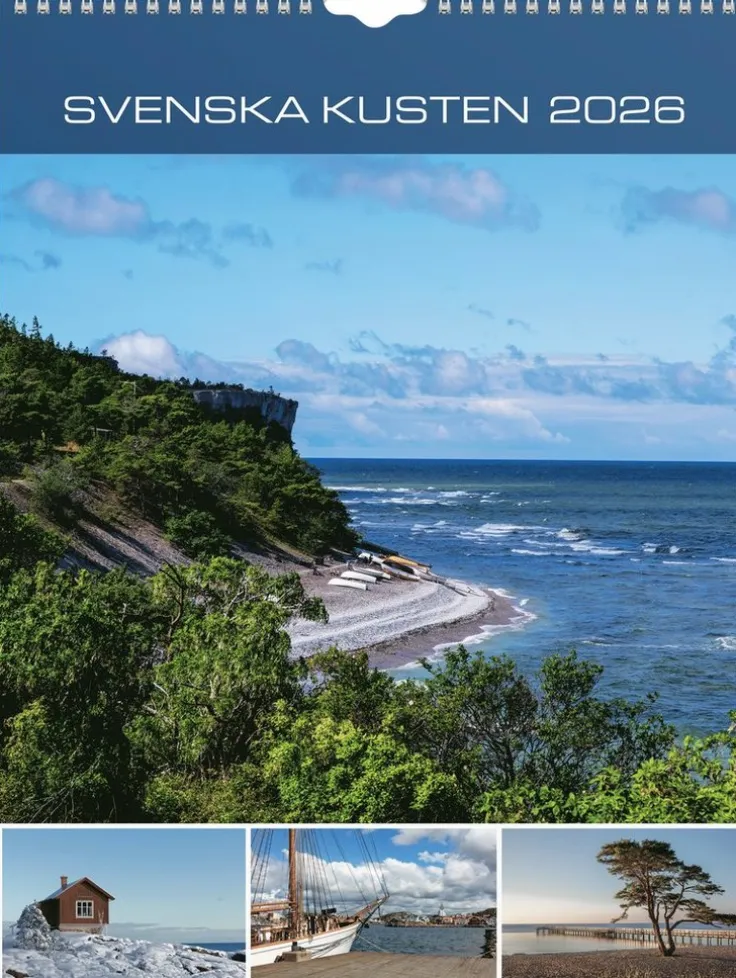 Väggkalender 2026 Svenska kusten