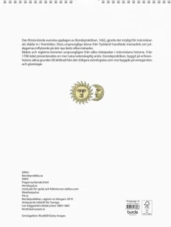 Väggkalender 2026 Väderalmanackan