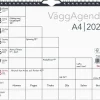 Väggkalender 2026 Väggagenda A4