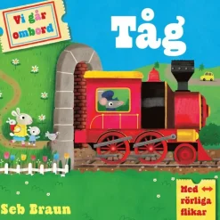 Vi går ombord. Tåg : med rörliga flikar